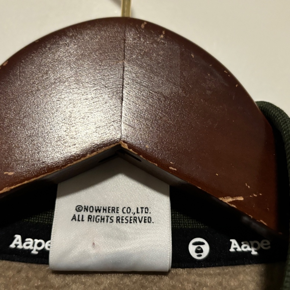 AAPE Now  by A Bathing Ape Camo Bomber Jacket - Medium - Picture 14 of 15